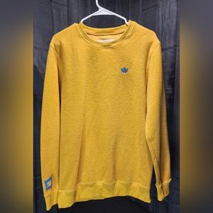 Unisex Mustard Yellow Dutch Bros Sweater Size Medium